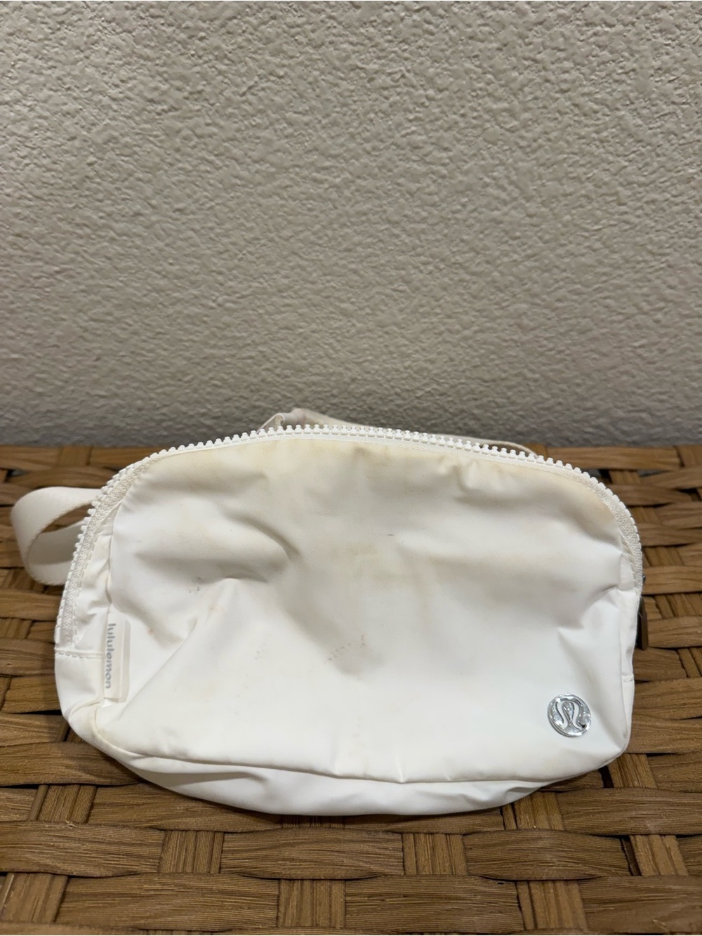 lululemon athletica White Compact Zip Pouch